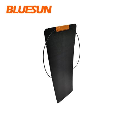 China flexible mini watt solar panel 10w 20w 30w 40w 50w 60w 70w 80w thin film flexible solar power system BSM-SFLEX-60W for sale