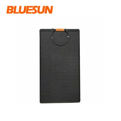 China Best 5 watt 10watt 20watt 60watt full 60w 1250*680*2mm flexible black mono semi flexible solar cell solar panel for sale