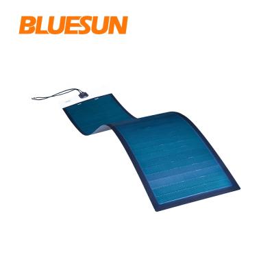 China 144w Outdoor Flexible Solar Flexible Module Runtech 330w 340w 350w 360w 370w 24v Solar Panel 166mmx166mm for sale