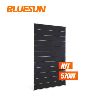 China Good Quality Bluesun 500w Felt Solar Panel For 10kw 20kw System 166mmx166mm for sale