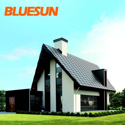 China Chinese BIPV Roof Tile 10w Solar Panel Solar System For Roof Tiles 500*718*41mm for sale