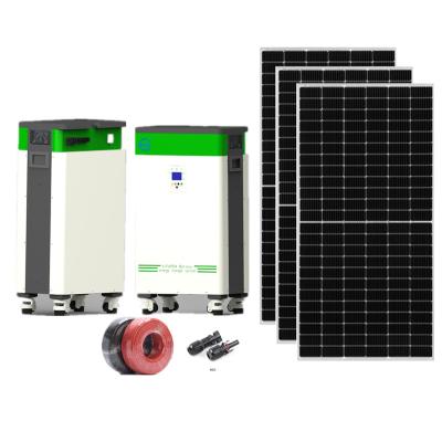 China Home 5KW Off Grid Solar System All In One Solar Power System With Battery For Home for sale