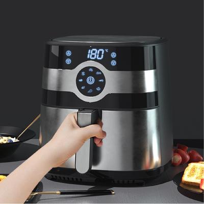 China Hotel Kitchen Air Fryer Custom Made Oil Free Deep Fryer Stainless Steel Liner No Oil Mini Electric Air Fryer for sale