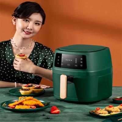 China Hotel Electric Deep Fryer Digital Air Fryer Touch Screen Household Healthy Low Fat Household Small Electric Fryer for sale