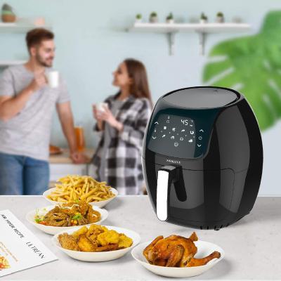 China Digital Hot Air Fryer Appliances Nonstick Kitchen Appliances Kitchen Air Fryer Hot Electric Hot Air Fryer Hotel Basket Air Deep Fryer for sale