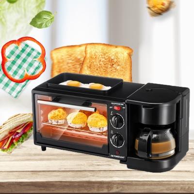 China Best Outdoor Selling New Portable Automatic Breakfast Maker Coffee Toaster Commercial Mini Electric Oven Oven for sale