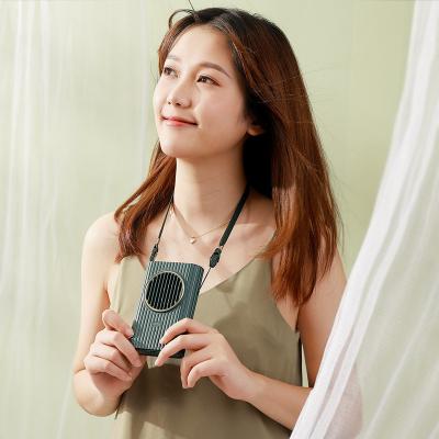 China New High Efficiency Air Conditioner Portable Fan Cooling USB Rechargeable Mini Hand Neck Mini USB Portable Fans for sale