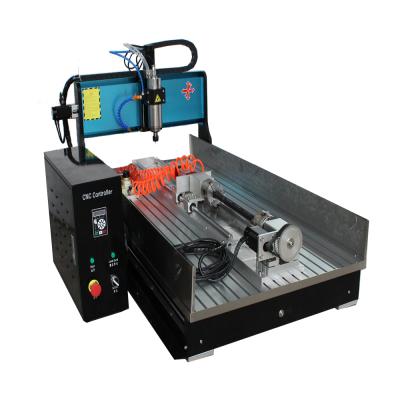 China Desktop Metal Materials Coin Engraving Mill Mini Aluminum Working 3d Engraver Metal Cnc Router Machine for sale