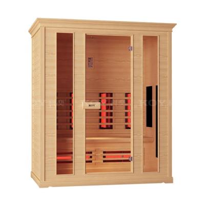 China Wholesale Canadian Hemlock/Cedar infrared heater healthy style computer control panel baby infrared sauna room for sale