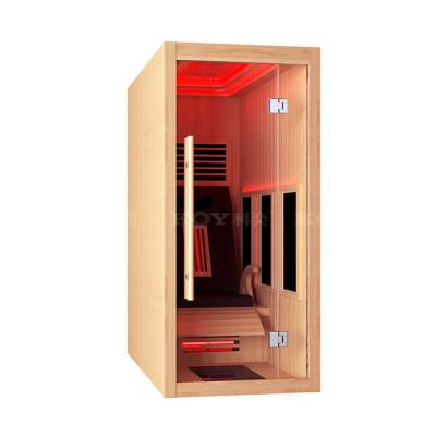 China Computer Control Panel 21-L4 Sauna Spa Luxury Hot Selling Far Infrared Home Sauna Sauna for sale