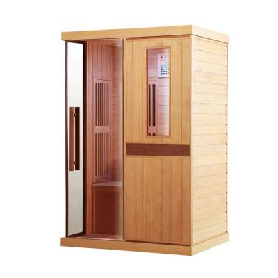 China Computer Control Panel 02-B3 Sauna Room Home Far Infrared Sauna Box for sale