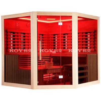 China Computer Control Panel 05-K10 Factory Full Spectrum Heater Far Infrared Sauna Room for sale