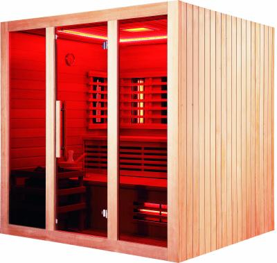 China Wholesale Computer Control Panel 06-K10 Sauna Factory Luxury Far Infrared Traditional Sauna Room For 2persons for sale