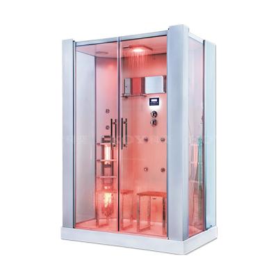 China With view China supplier hot sale infared sauna boiling water bath tempered glass shower cabin for sale