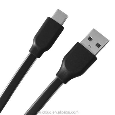 China OEM 1 m very soft cheap flexible wholesale type c data cable for sale