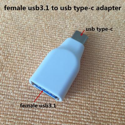 China COMPUTER usb3.03.1 female to type c adapter for consumer electronics cable tablet hub charging female for sale