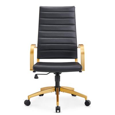 China Gold Foshan Ergonomic Computer Office Chair Executive Office Adjustable High Back Chair for sale