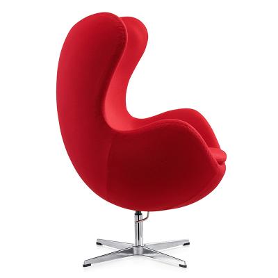 China Recline Modern Design Tilt Swivel Lounge Chair Cashmere Single Seater Armchairs Lounge for sale