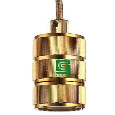 China E26 screw metal threaded socke for led bulb for sale