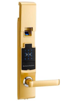 China Delux high-end security access touch screen digital smart fingerprint condo lock for sale