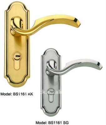 China Antiqu style waterproof hotel bathroom door lock, cylinder handle lock for sale