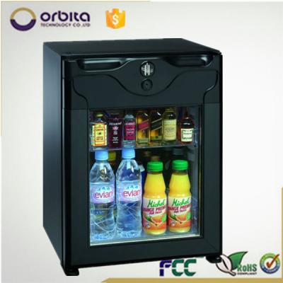 China 40 litre upright chiller showcase, hotel room mini freezer for sale