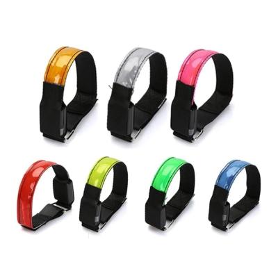 China Holiday LED Decorations Lattice Reflective Light Armband Sports Armband Party Festival Supplies for sale