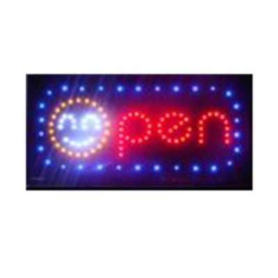 China Suitable for all shopping malls hanging LED indoor smiley welcome to customize open led advertising sign board for sale