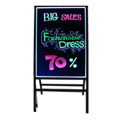 China Suitable for all high-end restaurants led advertising message writing board fluorescent display board for sale