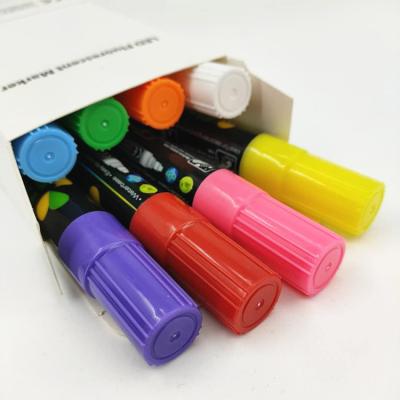 China Promotional Markers & Factory Wholesale Fluorescent Color White Board Highlighter Bar Liquid Marker Pens for sale