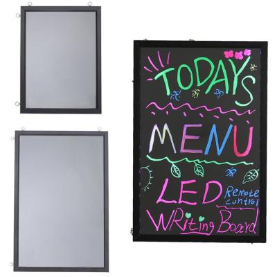 China Suitable for all high-end restaurants custom fluorescent boardflashing email LED writing board for sale