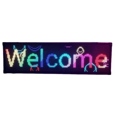 China Applicable to all middle and high-end restaurants LED English custom signboard display indoor glow for sale