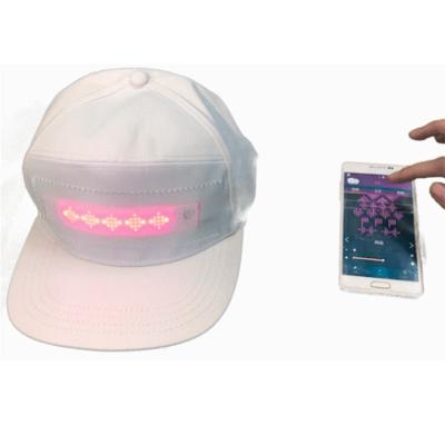 China COMMON Cheap Custom Scrolling Sign Led Display Baseball Cap for sale