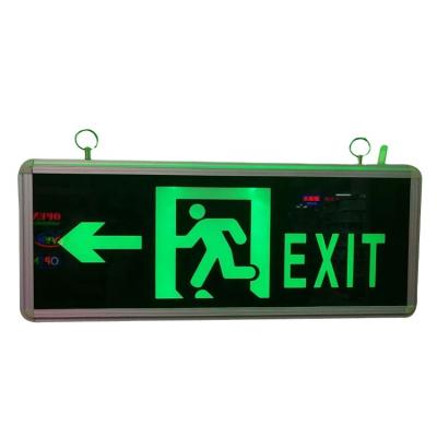 China Emergency Exit Emergency Light Hot Sale Rechargeable Led Charging Exit for sale