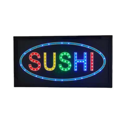 China 2021 custom electronics new SUSHI sign commercial advertising indoor led display billboard for sale