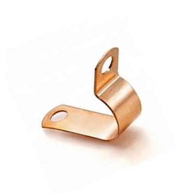 China Custom Spring Coil Manufacturer Beryllium Copper Clip With Cheap Price for sale