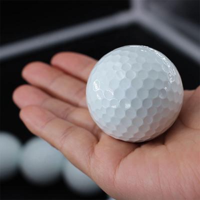 China Wholesale Promotional 3 Layer Surlyn Tournament Golf Ball Golf Match OEM Printing for sale