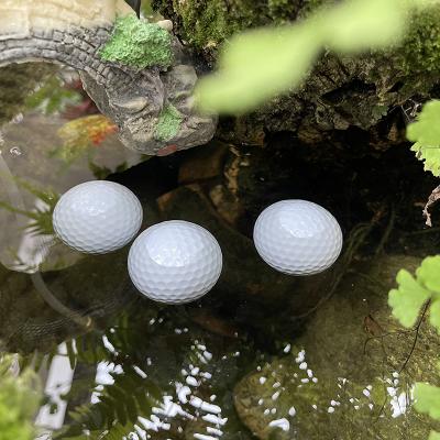 China Float On Water Golf Float Ball Customize Two Piece Golf Float Water Balls Practice Ball for sale