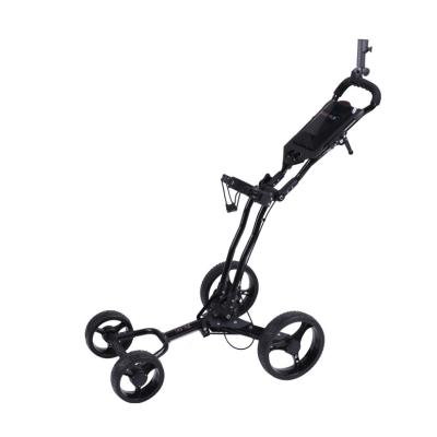 China Golf Equipment Best Price Has Ball Wheels Rubber Band Easy Push Folding Golf Cart For Smooth Driving for sale