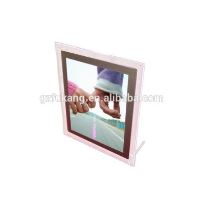 China Adertising Display Crystal Led Panel Menu Light Acrylic Material Box Signs For Restaurant Display for sale