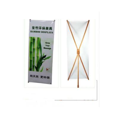 China Good Quality Hot Selling Eco-Friendly Sturdy Design Bamboo Advertising Display Racks for sale