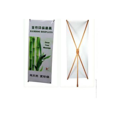 China Eco - Friendly Nature Color 180x80cm / 160x60cm Roll Up Screen Display Racks for sale