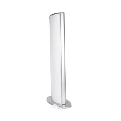 China Floor Standing Acrylic Double Sides Curved Light Box for sale