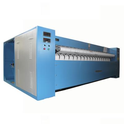 China Critical cleaning industrial ironing equipment / hotel sheets ironing machine residue free flatwork ironer for sale