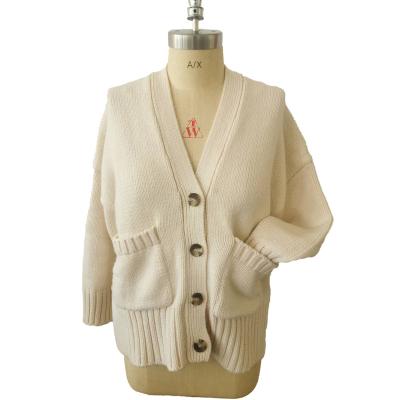 China Anti-wrinkle Women's Style Sweater Spring Autumn Winter Women's Causal Sweater Long Knit Chiffon Knitted Sweaters Cardigan for sale