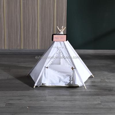 China Removable Hot Comfortable Portable Pet Tent Kitty House Puppy Cave Tent Sale Indoor Pet Bed for sale