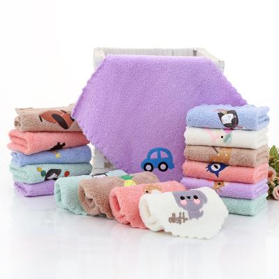 China Custom QUICK DRY superfine fiber soft comfortable household hand towel with wholesale price for sale