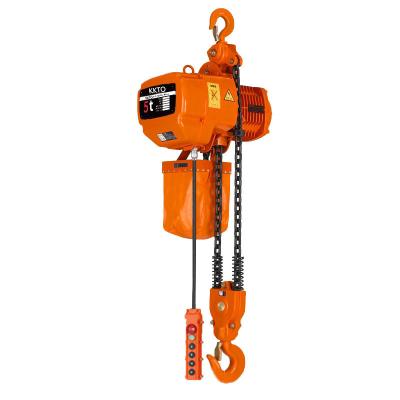 China Lifting Industry 500kg 1 ton 2 ton 3 ton 5 Ton electric chain hoist for sale