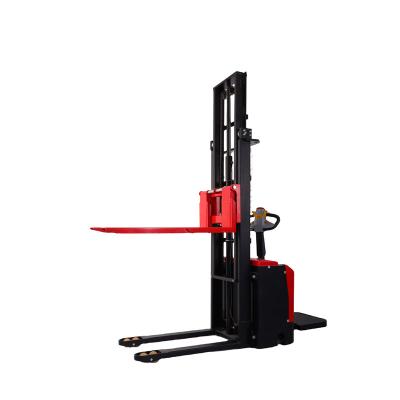 China Lifting Goods Station driven 2 ton full electric stacker for sale