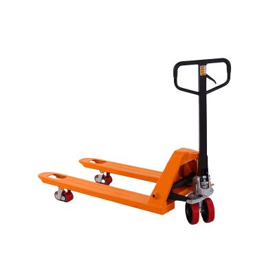 China Hotels Factory wholesale portable forklift 2ton 2.5ton pallet jack truck small forklift for manual for sale